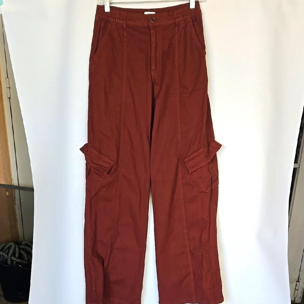 bp Rust Cargo Pants with Relaxed Fit and Full Length size 26 EUC